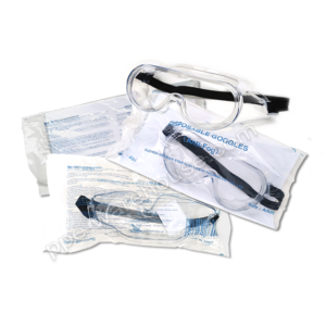 10 Pairs of Clear Safety Goggles Anti-fog Protective