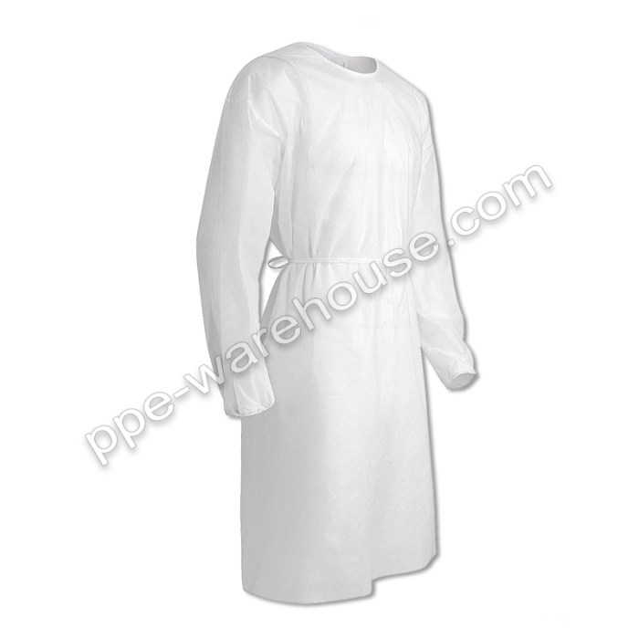 Gown White side